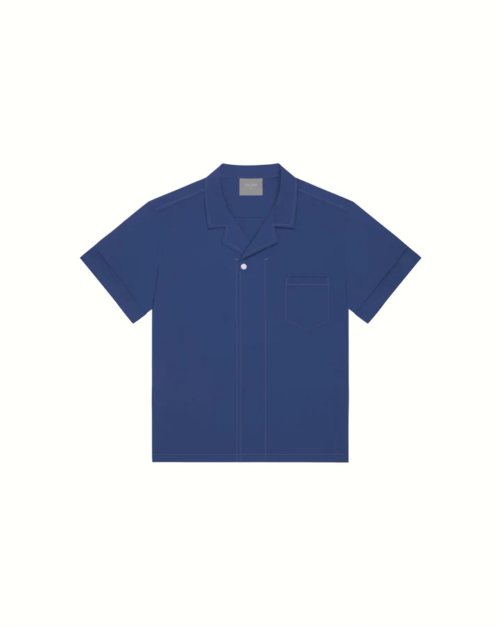 I See The Lights Short-Sleeve Zipper Shirt