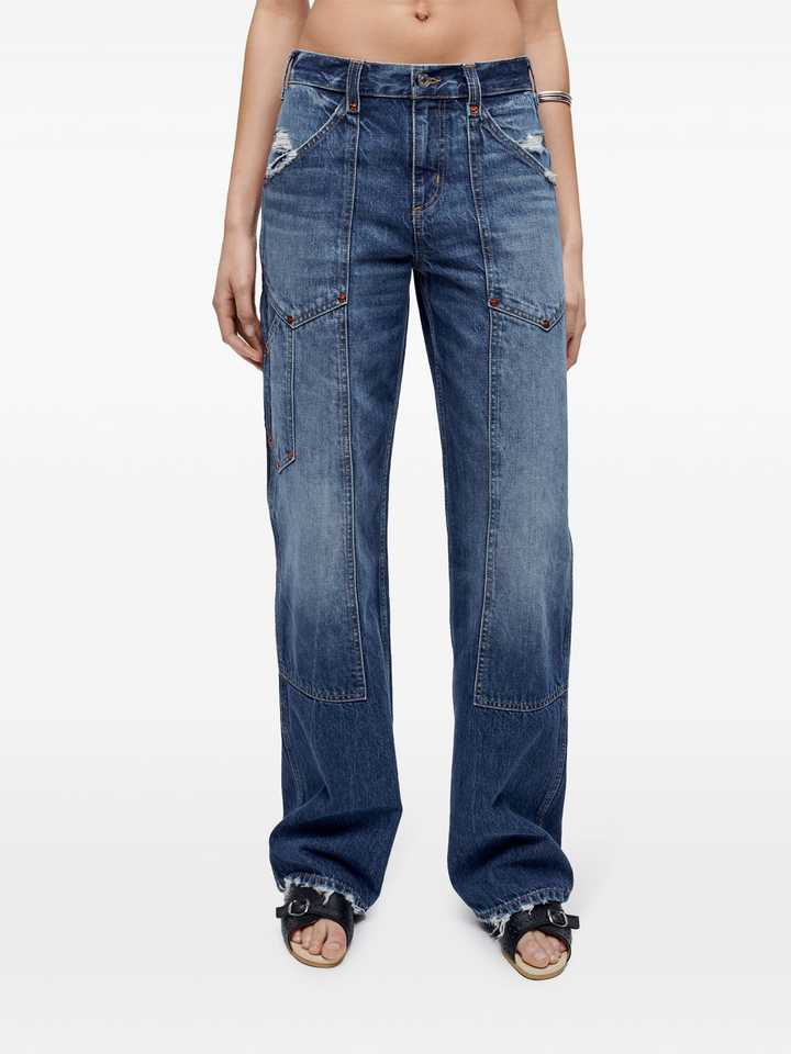 Mid Rise Workwear Jeans
