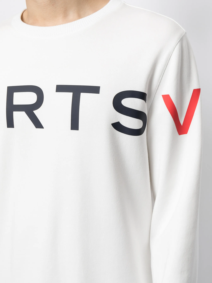 Cut&Sew Long Sleeve Crew Neck Sweatshirt