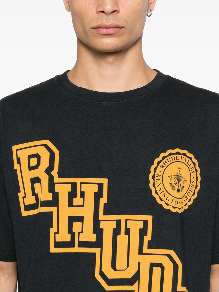 Rhude Collegiate Crest Tee