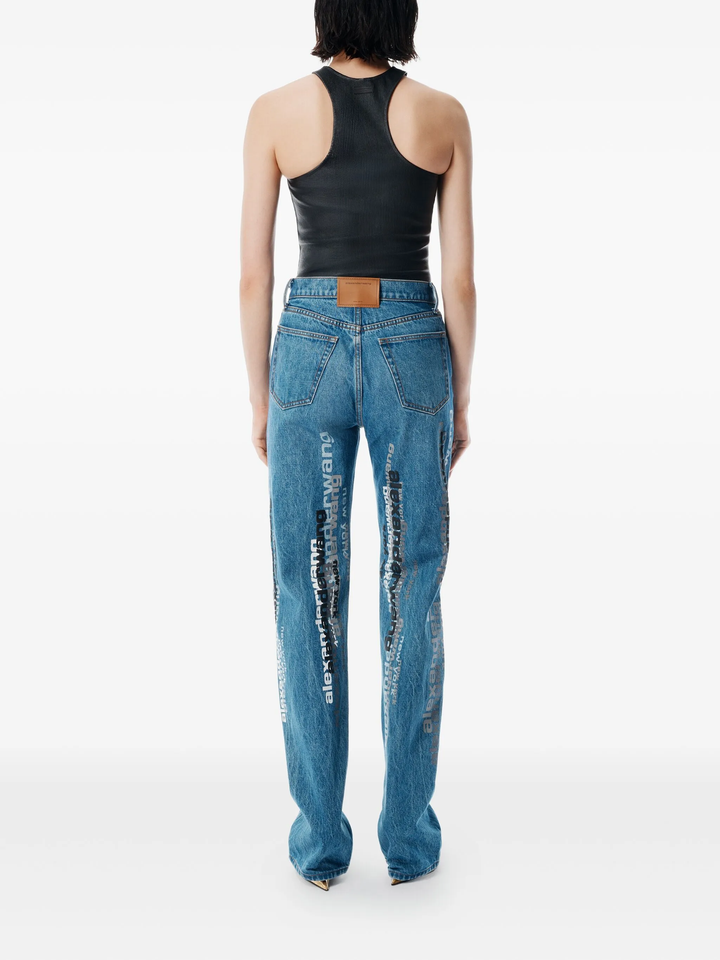 EZ Jean With Vertical Logo