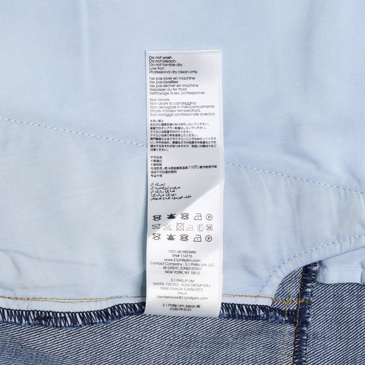 Club21 - 3.1 Phillip Lim - Denim Wrap Skirt - SKIRTS - Denim