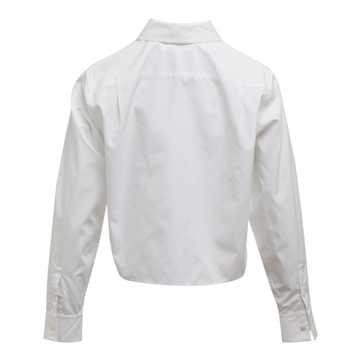 Club21 - 3.1 Phillip Lim - Embellished Collar Long Sleeve Shirt - BLOUSES - White