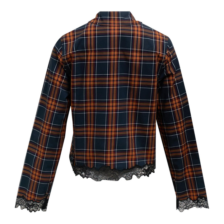 Club21 - 3.1 Phillip Lim - Plaid Mix Cropped Shirt - BLOUSES - Checks