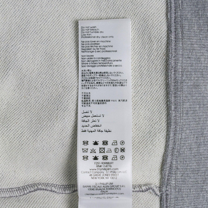 Club21 - 3.1 Phillip Lim - Terry Polo Dress - KNIT DRESSES - Grey