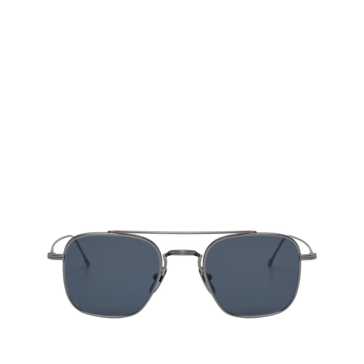 Titanium Squared Aviator Sunglasses Unisex