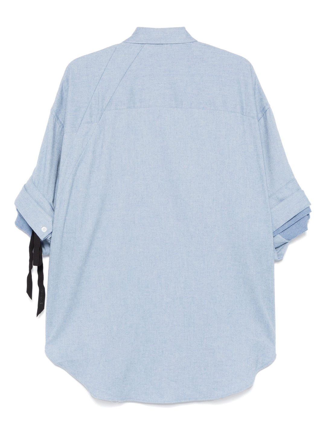 Oversized Fold Sleeve Shirt