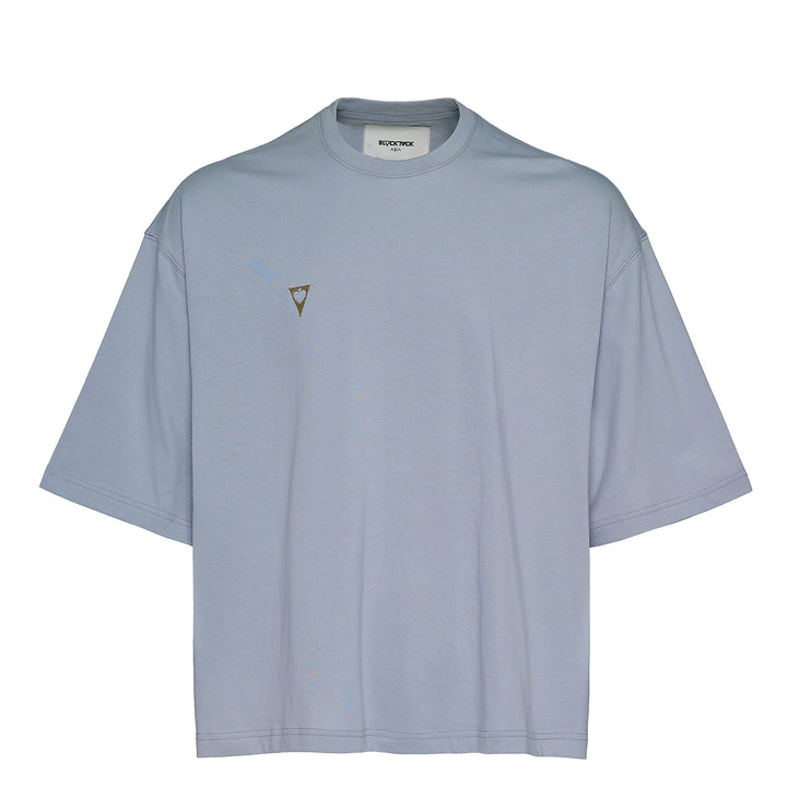 Boxy Tee In Cotton Jersey