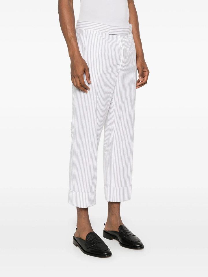 Low Rise Backstrap Trousers Men