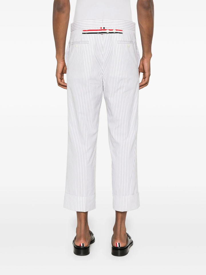 Low Rise Backstrap Trousers Men