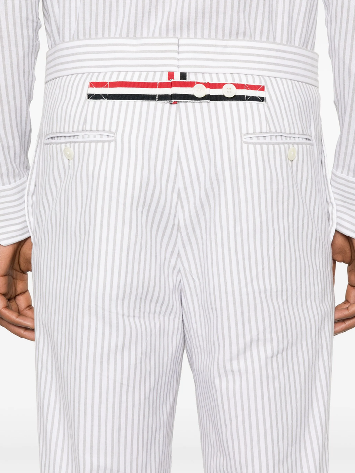 Low Rise Backstrap Trousers Men