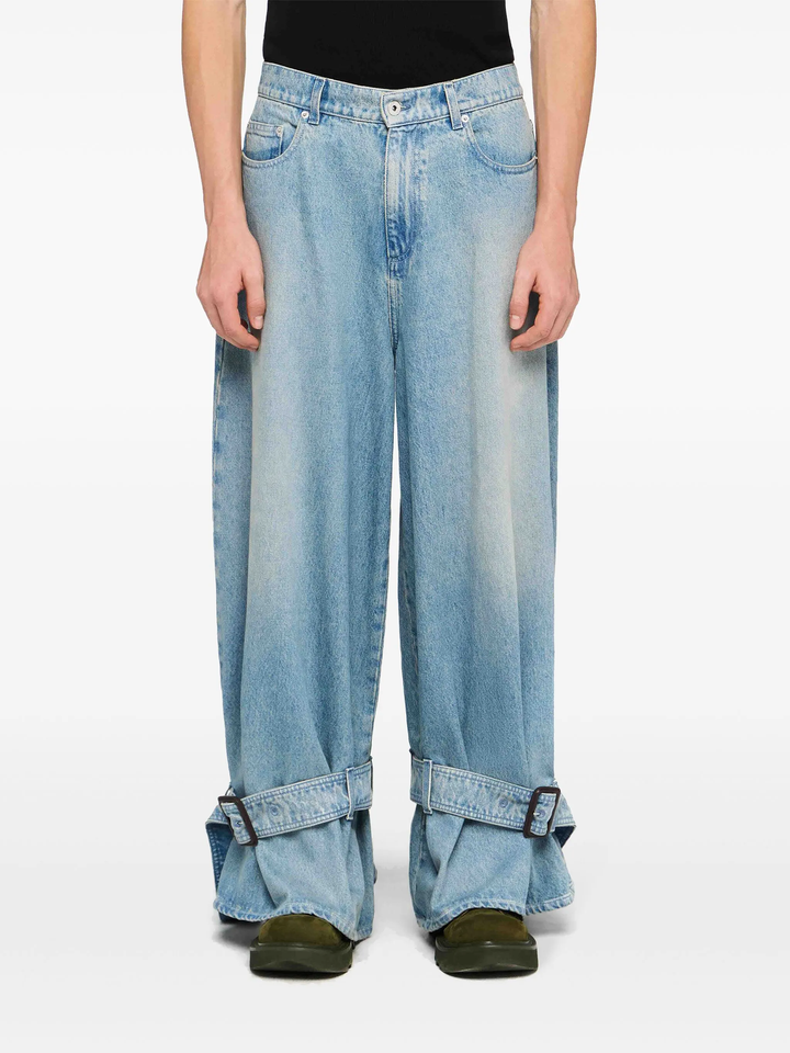 Buckled Cuff Jeans