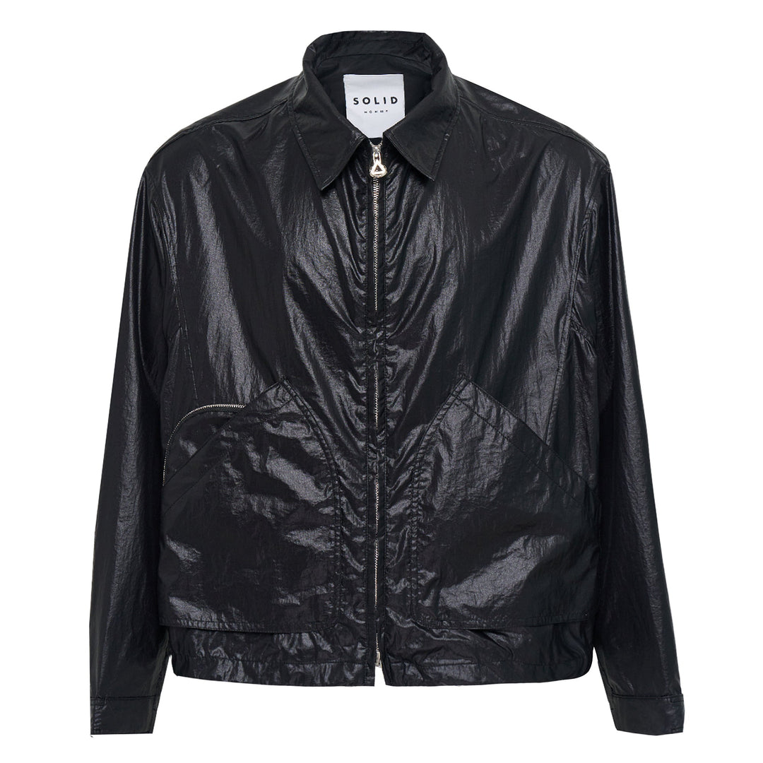 Nylon Zip Blouson