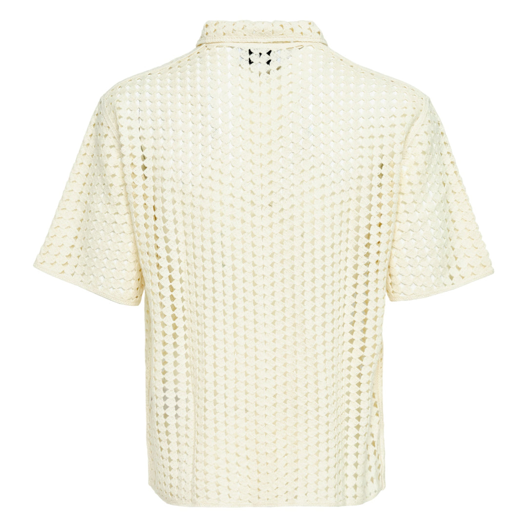 Cut Out Short Sleeve Shirt