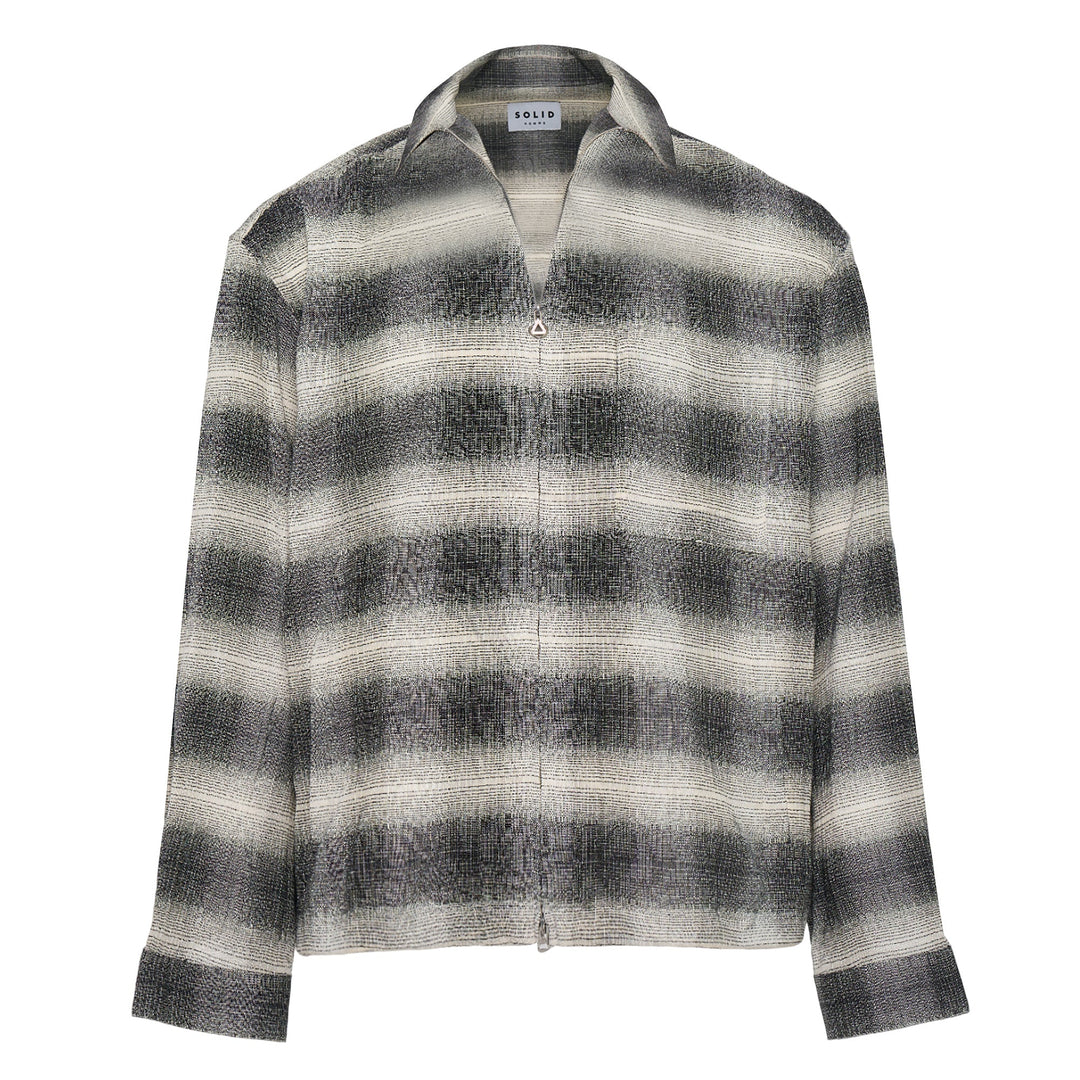 Plaid Zip Shirt