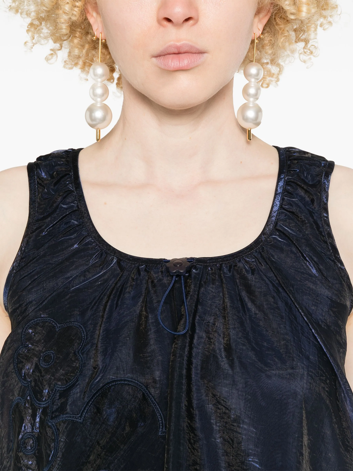 Azelia Dress Liquid Myrtia Navy