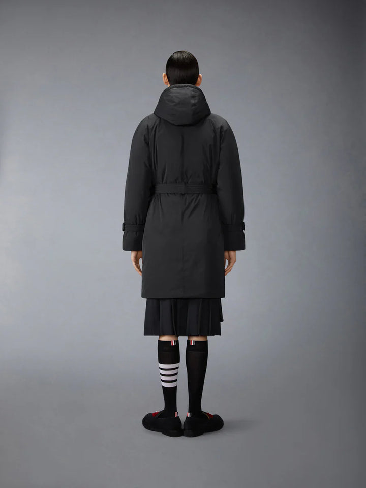 Poly Twill 4-Bar Down Filled Parka Men