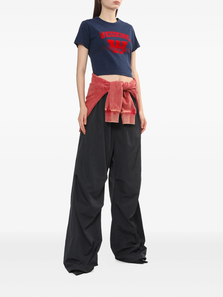 Navy Womens 11 Print Slim Fit T-Shirt