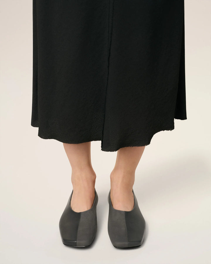 Ballerinas Satiny Smooth Leather