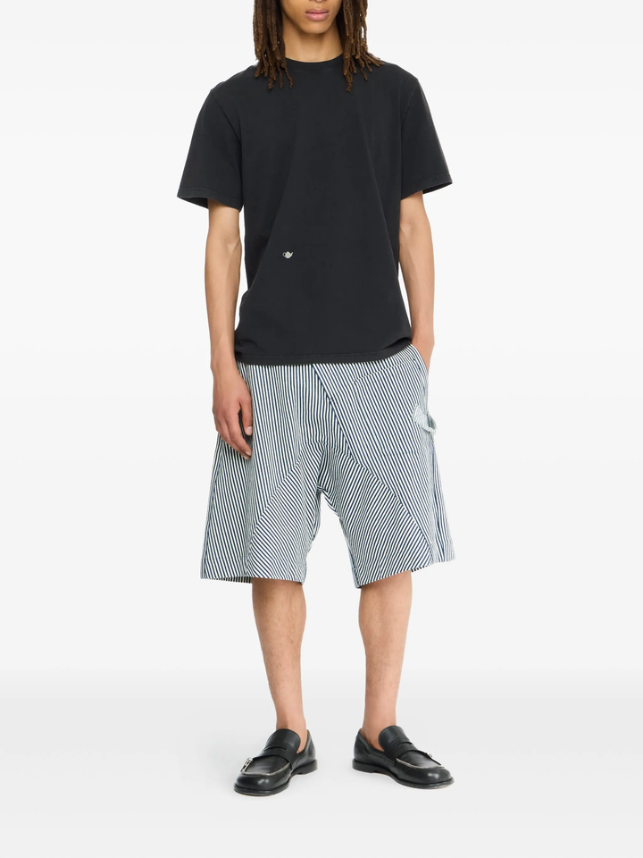 Contrast Embroidery T-Shirt