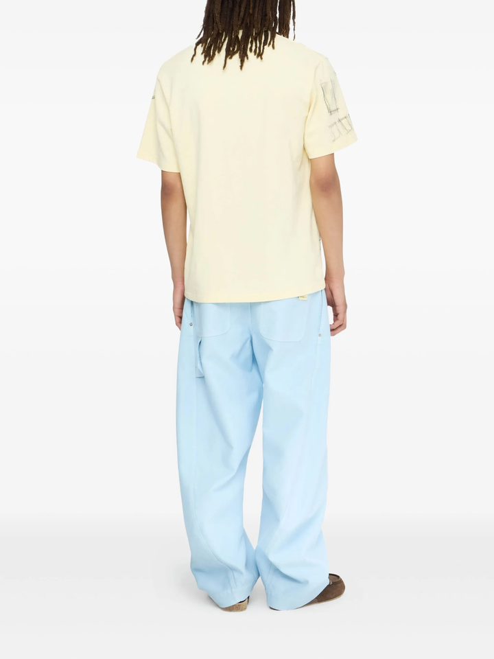 Cafe Scene Allover Print T-Shirt