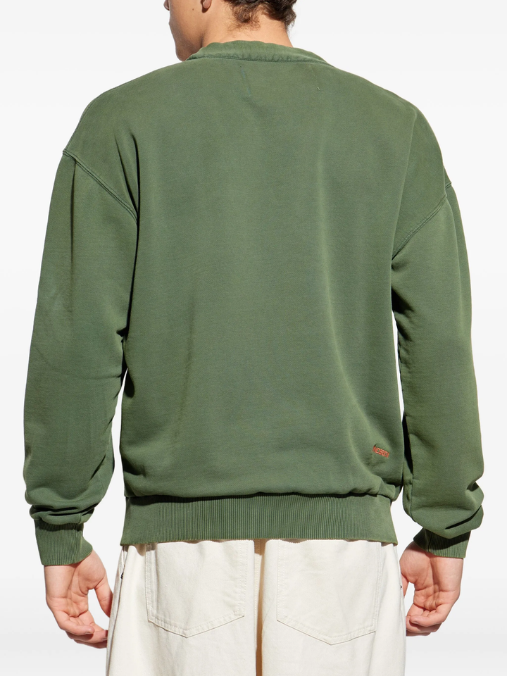 Garment Dye V Neck Cardigan