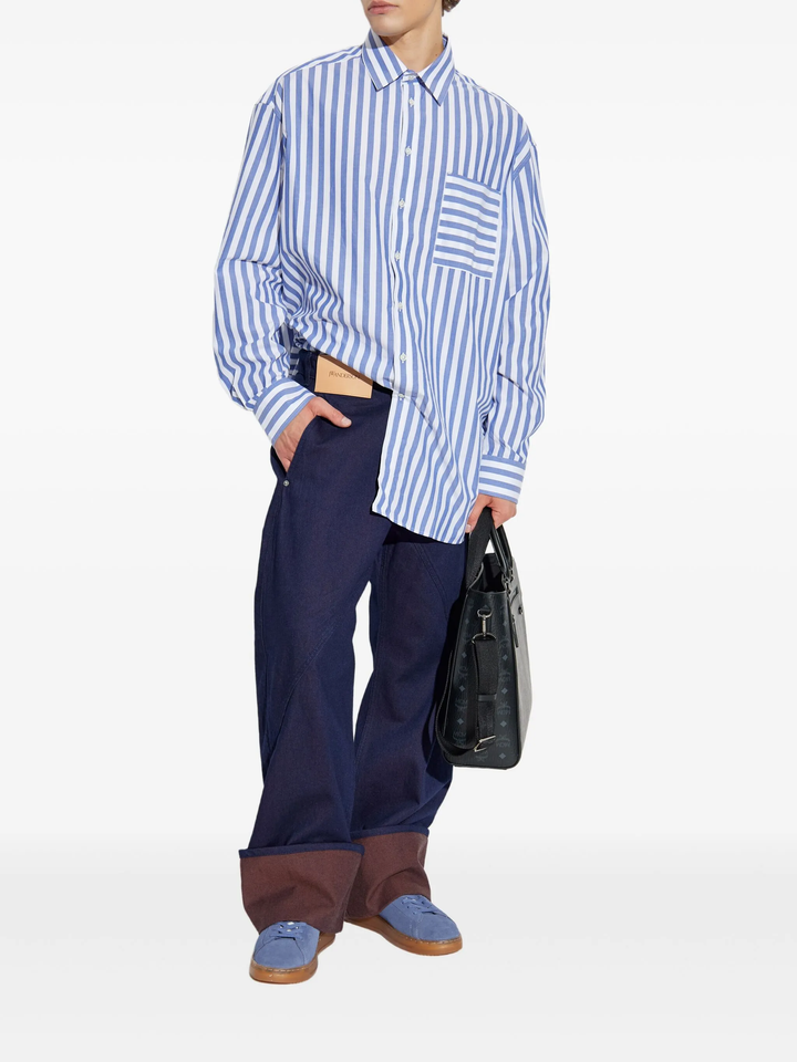 Oversized Striped Shirt