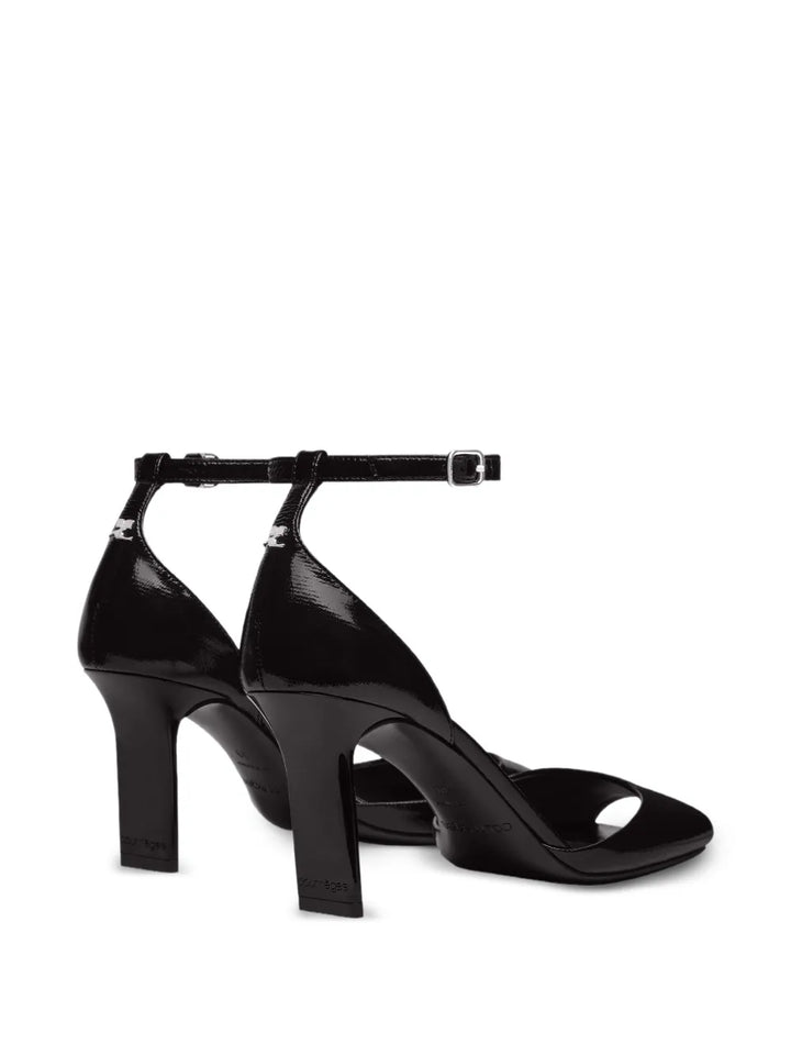 Peep Toe 80 Vinyl Pumps