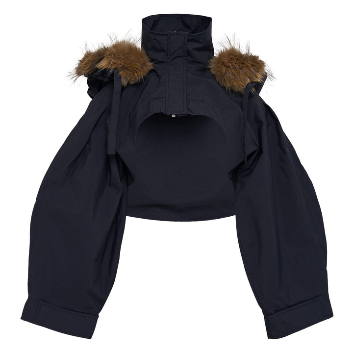 Ripstop Tri-Layer Cropped Jacket