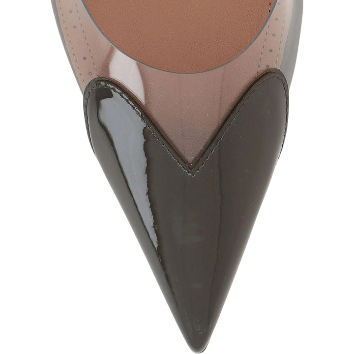 Club21 - ALAIA - Slingbacks 55 Patent Calfskin - HEELS - Olive