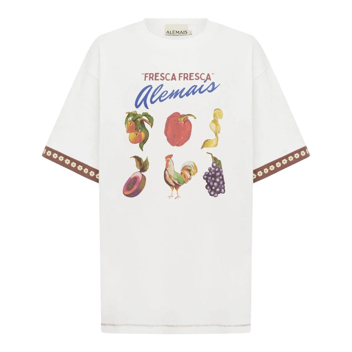 Club21 - ALEMAIS - Mercado Tee - TEES - White