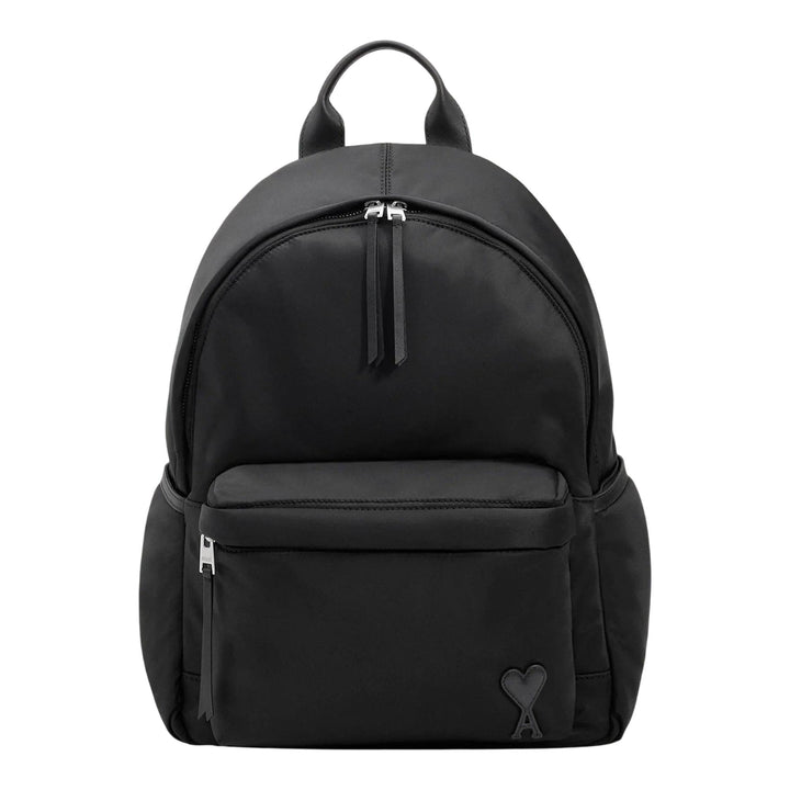 Club21 - AMI - Black Adc Backpack - BACKPACKS - Black