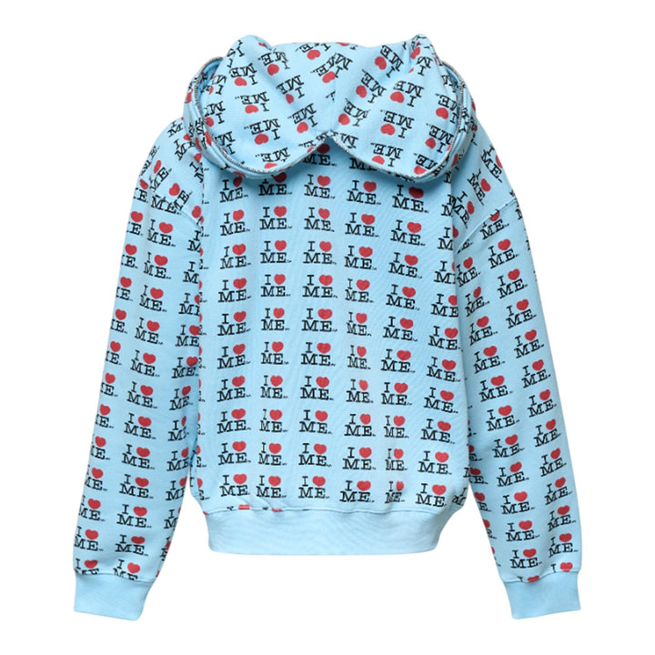 Club21 - Ashley Williams - Butterfly Hoodie - SWEATSHIRTS - Blue