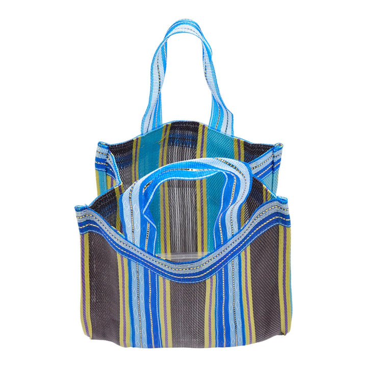 Club21 - BANGKOK BASKET - Nylon Bag Small - TOTES - Blue