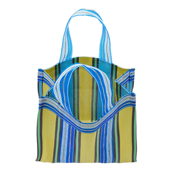 Club21 - BANGKOK BASKET - Nylon Bag Small - TOTES - Yellow
