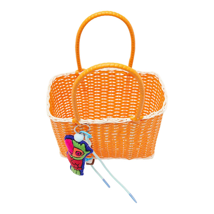 Club21 - BANGKOK BASKET - Woven Basket Small - TOTES - Orange