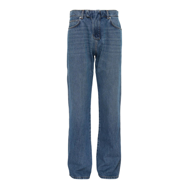 Club21 - Balmain - Loose Denim Pants Blue Wash - JEANS - Blue