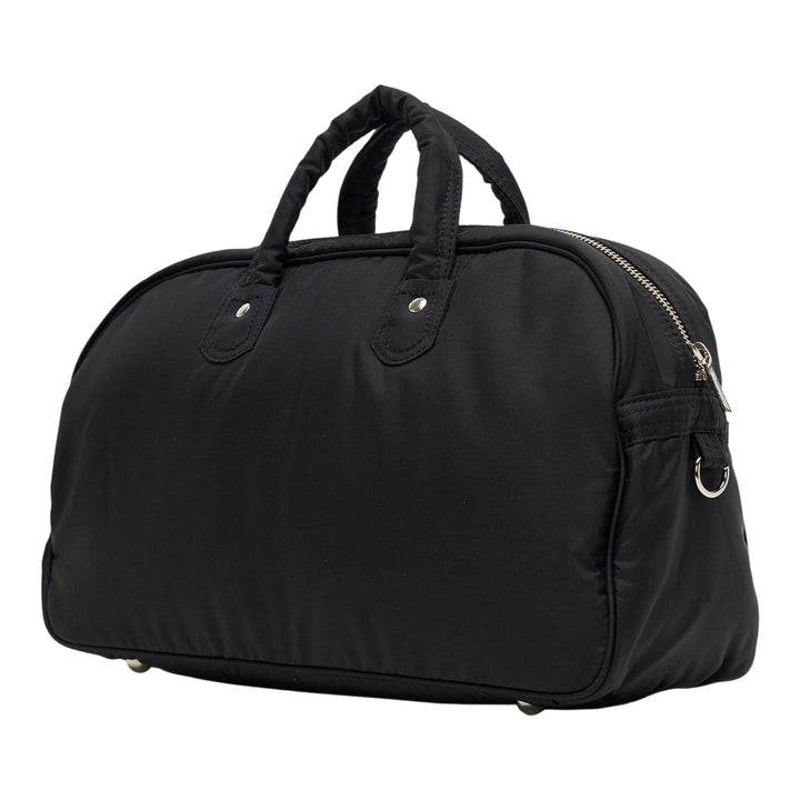 Club21 - COMME des GARCONS BLACK - Padded Nylon Tafetta Bowling Bag - TOP HANDLE - Black