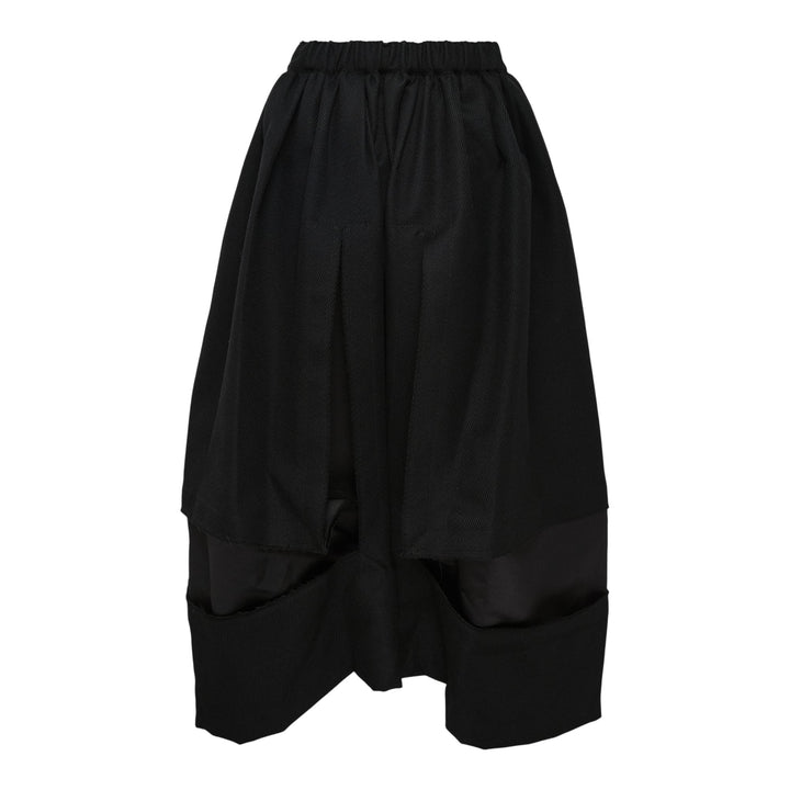 Club21 - COMME des GARCONS COMME des GARCONS - Cutting Out Flared Skirt - SKIRTS - Black