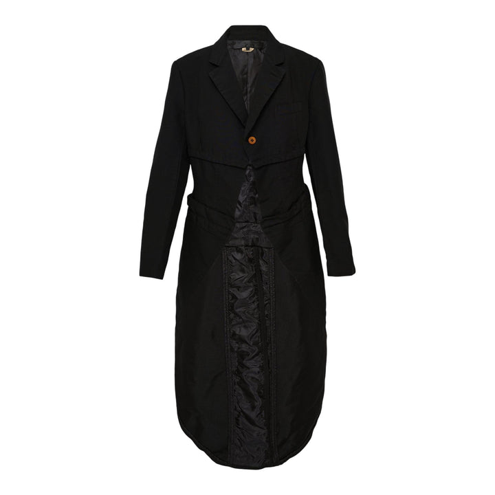 Club21 - COMME des GARCONS COMME des GARCONS - Stitched Button Up Jacket - JACKETS - Black