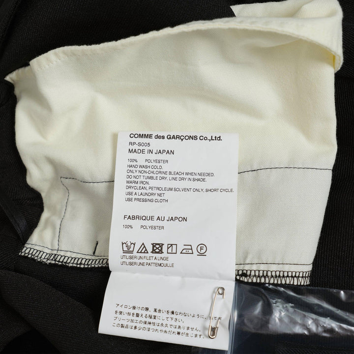 Club21 - COMME des GARCONS COMME des GARCONS - Trimmed Pleated Skirt - SKIRTS - Black