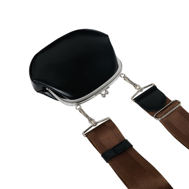 Club21 - COMME des GARCONS - Clasp Bag With Strap Medium - MINI BAGS - Black