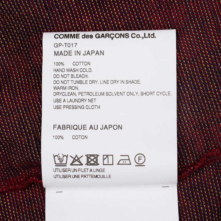 Club21 - COMME des GARCONS - Cotton Double Jacquard Check Dress - WOVEN DRESSES - Red