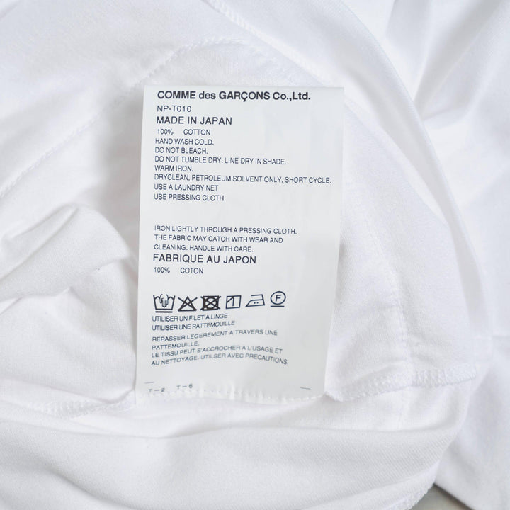 Club21 - COMME des GARCONS GIRL - Frilled Collar T-Shirt - TEES - White