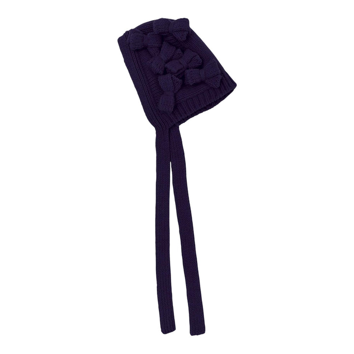 Club21 - COMME des GARCONS GIRL - Ribbon Decorated Mohair Cap - HATS - Navy
