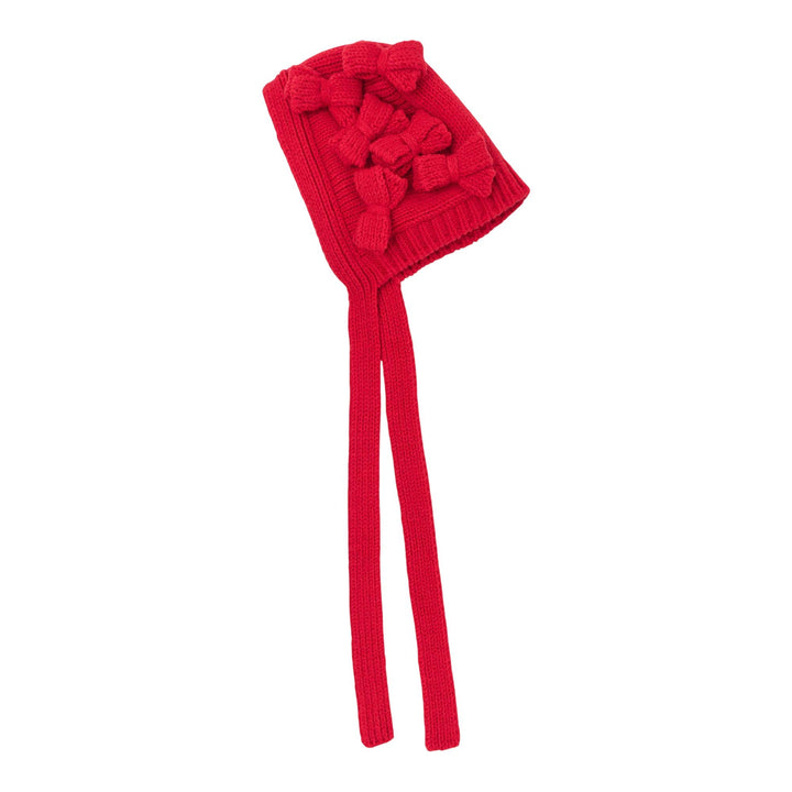 Club21 - COMME des GARCONS GIRL - Ribbon Decorated Mohair Cap - HATS - Red