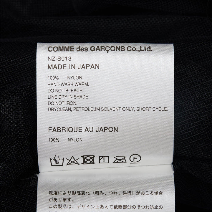 Club21 - COMME des GARCONS GIRL - Teiban Nylon Tulle Skirt - SKIRTS - Black