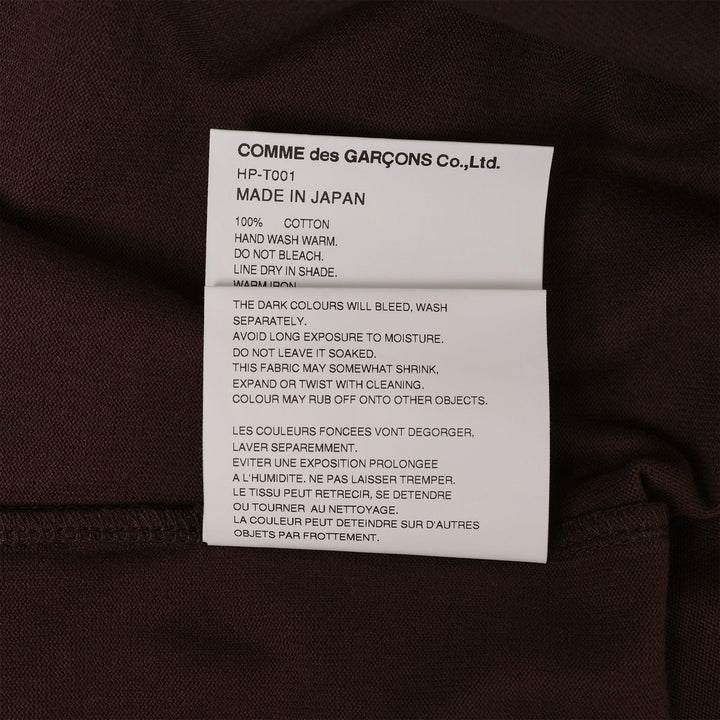 Club21 - COMME des GARCONS HOMME - Cotten Jersey T-Shirt - TEES - Brown