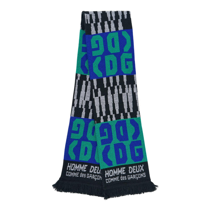 Club21 - COMME des GARCONS HOMME DEUX - Acrylic Jacquard Scarf - SCARVES - Multi