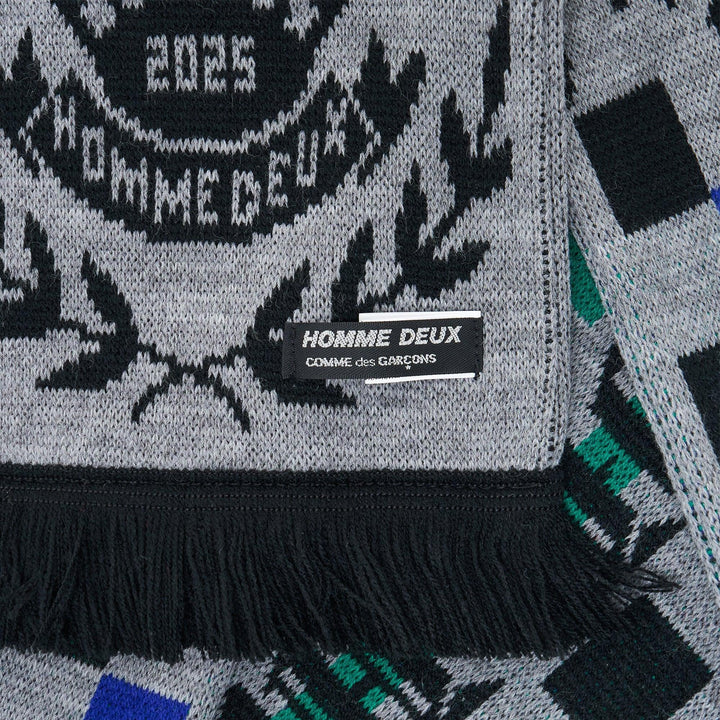 Club21 - COMME des GARCONS HOMME DEUX - Acrylic Jacquard Scarf - SCARVES - Multi